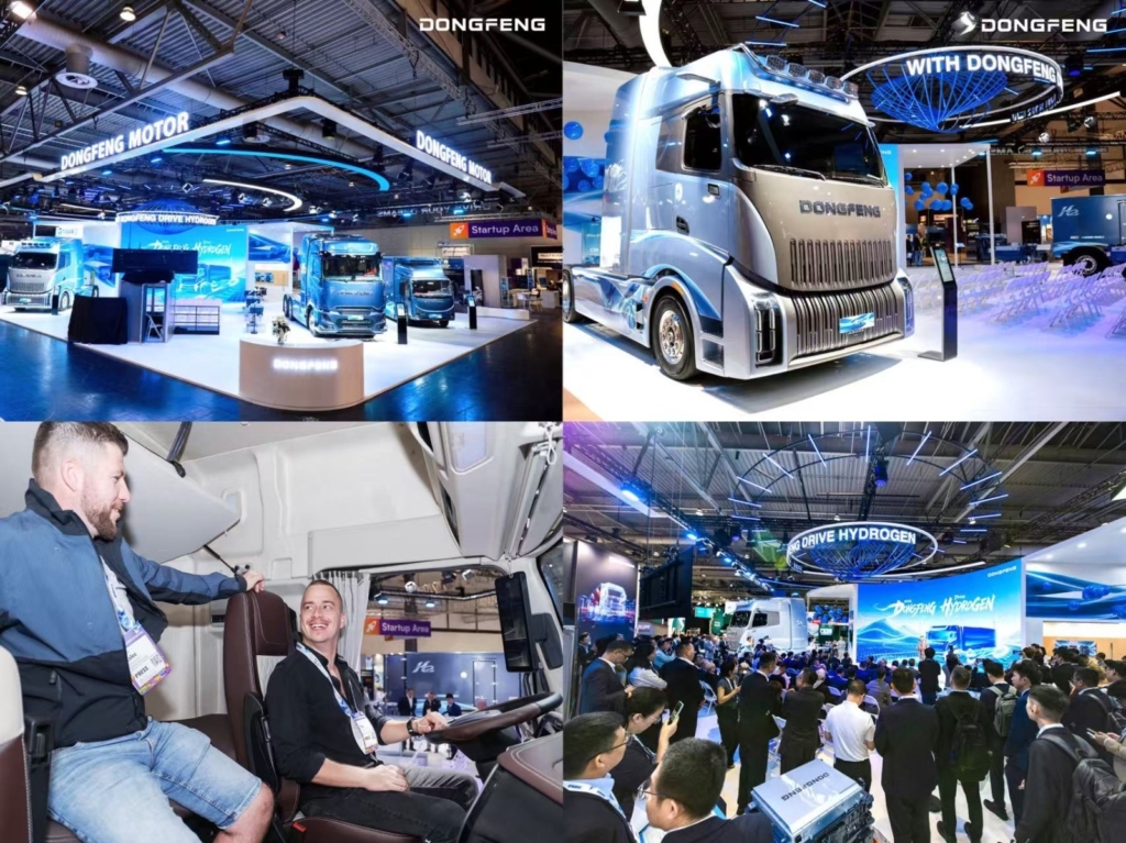 Dongfeng Hannover'de Yeni T1 Hidrojen Platformu ve Üç Ticari Aracını Tanıttı