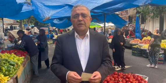 Sezgin Tanrıkulu Diyarbakır Semt Pazarında Ekonomik Göstergeleri ve Geçim Sıkıntısını Değerlendirdi
